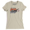 San Diego Jaws Soccer Women's T-Shirt-Soft Cream-Allegiant Goods Co. Vintage Sports Apparel