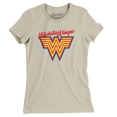 Wichita Wings Soccer Women's T-Shirt-Allegiant Goods Co. Vintage Sports Apparel