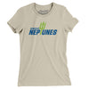 Norfolk Neptunes Football Women's T-Shirt-Soft Cream-Allegiant Goods Co. Vintage Sports Apparel