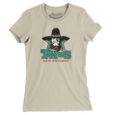 San Antonio Texans Football Women's T-Shirt-Allegiant Goods Co. Vintage Sports Apparel