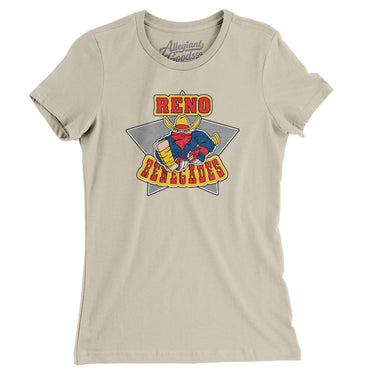 Reno Renegades Hockey Women's T-Shirt-Allegiant Goods Co. Vintage Sports Apparel