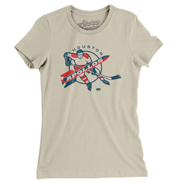 Houston Apollos Hockey Women's T-Shirt-Allegiant Goods Co. Vintage Sports Apparel
