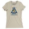 Dayton Triangles Football Women's T-Shirt-Soft Cream-Allegiant Goods Co. Vintage Sports Apparel