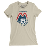 Boston Minutemen Soccer Women's T-Shirt-Allegiant Goods Co. Vintage Sports Apparel