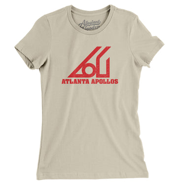 Atlanta Apollos Soccer Women's T-Shirt-Allegiant Goods Co. Vintage Sports Apparel