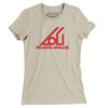Atlanta Apollos Soccer Women's T-Shirt-Soft Cream-Allegiant Goods Co. Vintage Sports Apparel