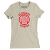 Cleveland Stokers Soccer Women's T-Shirt-Soft Cream-Allegiant Goods Co. Vintage Sports Apparel
