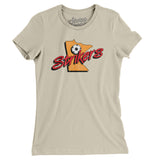 Minnesota Strikers Soccer Women's T-Shirt-Allegiant Goods Co. Vintage Sports Apparel
