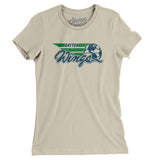 Dayton Wings Basketball Women's T-Shirt-Allegiant Goods Co. Vintage Sports Apparel