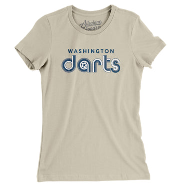 Washington Darts Soccer Women's T-Shirt-Allegiant Goods Co. Vintage Sports Apparel