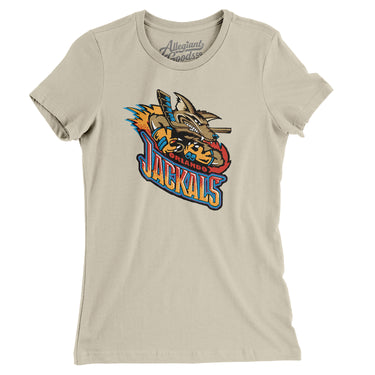 Orlando Jackals Roller Hockey Women's T-Shirt-Allegiant Goods Co. Vintage Sports Apparel