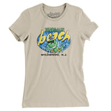Dinosaur Beach Pier Amusement Park Women's T-Shirt-Allegiant Goods Co. Vintage Sports Apparel