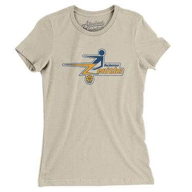 Rochester Zeniths Basketball Women's T-Shirt-Allegiant Goods Co. Vintage Sports Apparel