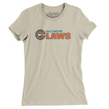 Baltimore Claws Basketball Women's T-Shirt-Allegiant Goods Co. Vintage Sports Apparel