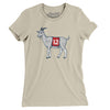 #12 GOAT Women's T-Shirt-Soft Cream-Allegiant Goods Co. Vintage Sports Apparel