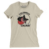 Columbus Owls Hockey Women's T-Shirt-Soft Cream-Allegiant Goods Co. Vintage Sports Apparel