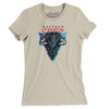 Buffalo Stampede Roller Hockey Women's T-Shirt-Soft Cream-Allegiant Goods Co. Vintage Sports Apparel