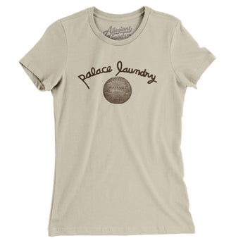 Washington Palace Laundry Basketball Women's T-Shirt-Soft Cream-Allegiant Goods Co. Vintage Sports Apparel