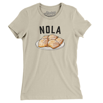 New Orleans Beignets Women's T-Shirt-Soft Cream-Allegiant Goods Co. Vintage Sports Apparel
