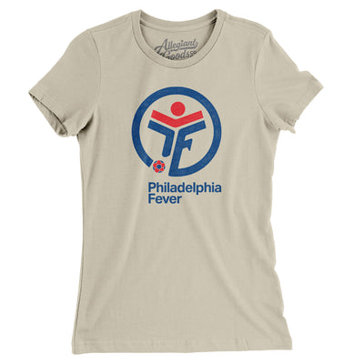 Philadelphia Fever Soccer Women's T-Shirt-Soft Cream-Allegiant Goods Co. Vintage Sports Apparel