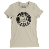 Miami Sharks Soccer Women's T-Shirt-Allegiant Goods Co. Vintage Sports Apparel