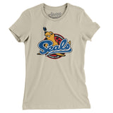 Orlando Seals Hockey Women's T-Shirt-Allegiant Goods Co. Vintage Sports Apparel