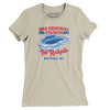 Buffalo War Memorial Stadium Women's T-Shirt-Soft Cream-Allegiant Goods Co. Vintage Sports Apparel