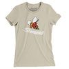 Syracuse Stingers Lacrosse Women's T-Shirt-Soft Cream-Allegiant Goods Co. Vintage Sports Apparel