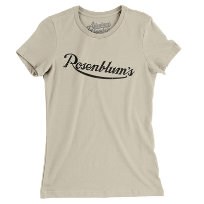 Cleveland Rosenblum's Basketball Women's T-Shirt-Soft Cream-Allegiant Goods Co. Vintage Sports Apparel