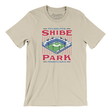 Shibe Park Philadelphia Men/Unisex T-Shirt-Allegiant Goods Co. Vintage Sports Apparel