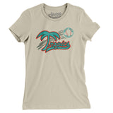 West Palm Tropics Baseball Women's T-Shirt-Allegiant Goods Co. Vintage Sports Apparel