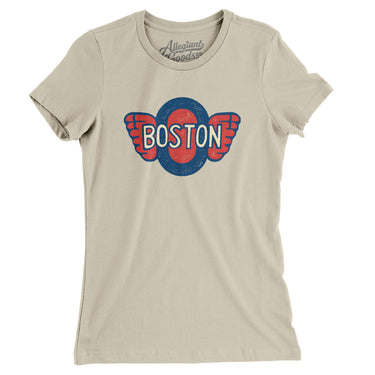 Boston Olympics Hockey Women's T-Shirt-Allegiant Goods Co. Vintage Sports Apparel