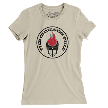Chicago Fire Football Women's T-Shirt-Allegiant Goods Co. Vintage Sports Apparel