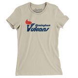 Birmingham Vulcans Football Women's T-Shirt-Allegiant Goods Co. Vintage Sports Apparel