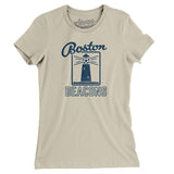 Boston Beacons Soccer Women's T-Shirt-Allegiant Goods Co. Vintage Sports Apparel