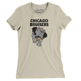 Chicago Bruisers Football Women's T-Shirt-Allegiant Goods Co. Vintage Sports Apparel