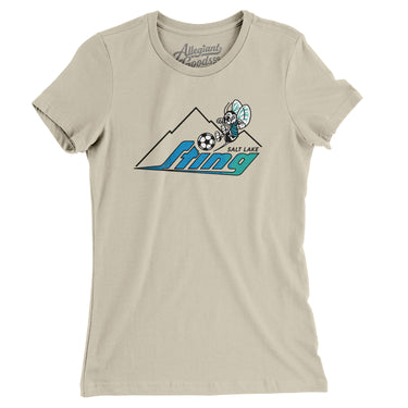 Salt Lake Sting Soccer Women's T-Shirt-Allegiant Goods Co. Vintage Sports Apparel