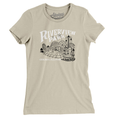 Riverview Park Amusement Park Women's T-Shirt-Soft Cream-Allegiant Goods Co. Vintage Sports Apparel