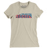Philadelphia Atoms Soccer Women's T-Shirt-Soft Cream-Allegiant Goods Co. Vintage Sports Apparel
