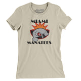 Miami Manatees Football Women's T-Shirt-Allegiant Goods Co. Vintage Sports Apparel