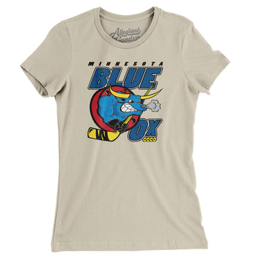 Minnesota Blue Ox Roller Hockey Women's T-Shirt-Allegiant Goods Co. Vintage Sports Apparel