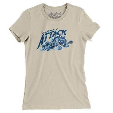 Albany Attack Lacrosse Women's T-Shirt-Allegiant Goods Co. Vintage Sports Apparel
