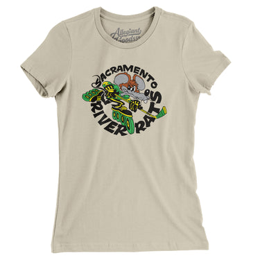 Sacramento River Rats Roller Hockey Women's T-Shirt-Allegiant Goods Co. Vintage Sports Apparel