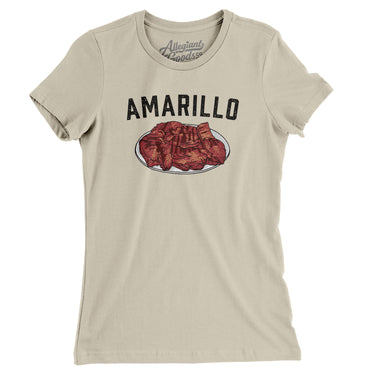 Amarillo Steak Women's T-Shirt-Allegiant Goods Co. Vintage Sports Apparel