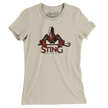 Arizona Sting Lacrosse Women's T-Shirt-Allegiant Goods Co. Vintage Sports Apparel