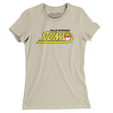 Palm Springs Suns Baseball Women's T-Shirt-Allegiant Goods Co. Vintage Sports Apparel