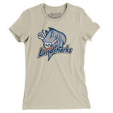 Columbus Landsharks Lacrosse Women's T-Shirt-Allegiant Goods Co. Vintage Sports Apparel