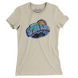 San Diego StingRays Basketball Women's T-Shirt-Allegiant Goods Co. Vintage Sports Apparel