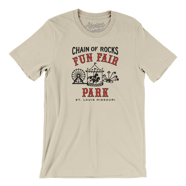 Chain of Rocks Amusement Park Men/Unisex T-Shirt-Allegiant Goods Co. Vintage Sports Apparel