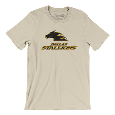 Dallas Stallions Roller Hockey Men/Unisex T-Shirt-Allegiant Goods Co. Vintage Sports Apparel